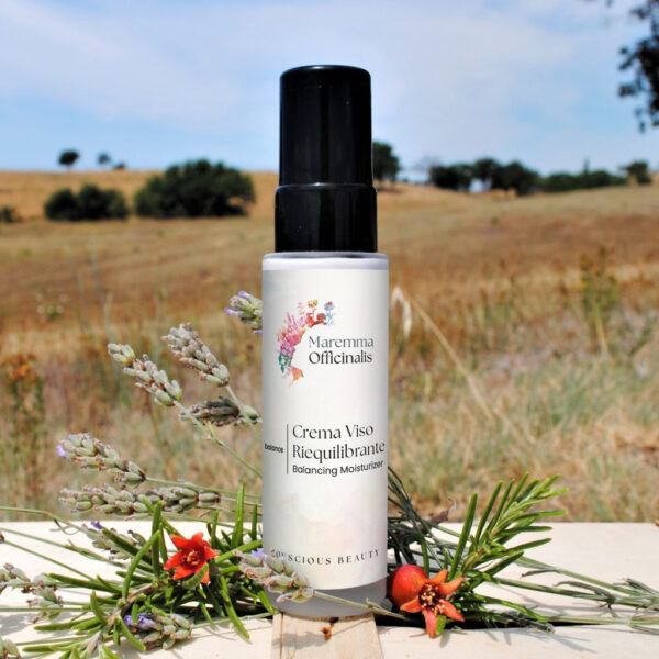 Maremma Officinalis Crema Viso Riequilibrante Čisticí pleťový krém s niacinamidem 2