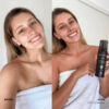 Three Warriors Exfoliating Tasmanian Sand Scrub Exfoliační tasmánský peeling PRED a PO (2)