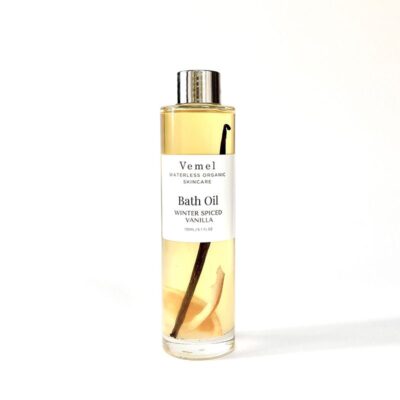 Winter Spiced Vanilla Bath Oil Zimní olej do koupele s kořením a vanilkou