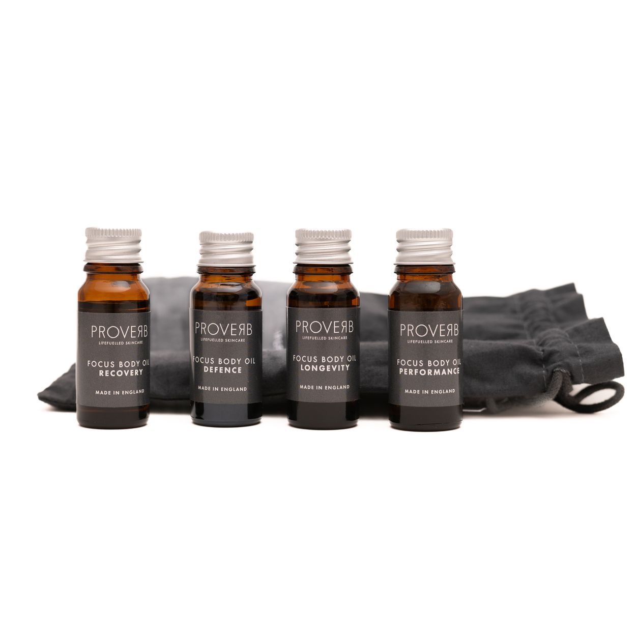 Kolekce olejů PROVERBSKINFOCUS Body Oil DISCOVERY Set