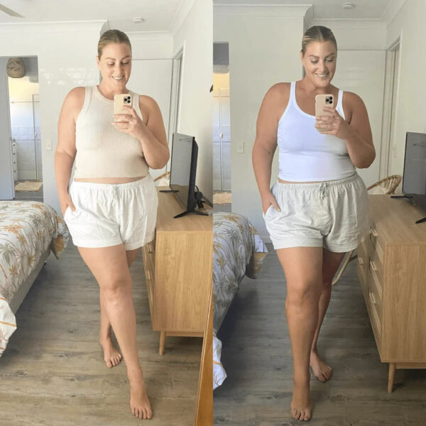 Three Warriors Natural Gradual Tan Přírodní samoopalovací krém Před a Po 3