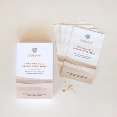 Collagen Gold Lifting Sheet Mask – 4 pack | Anti age kolagenová maska s koloidním zlatem