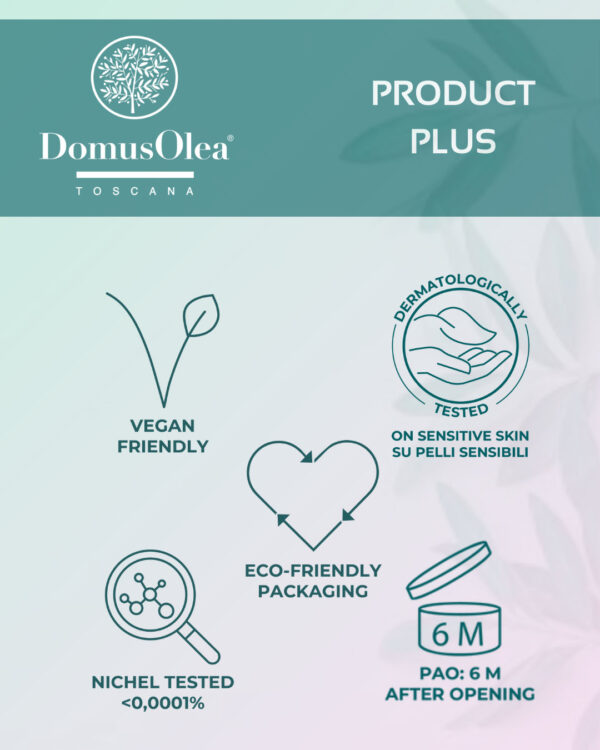 Domus Olea Toscana IDRA SCRUB VISO DOPPIO GRANULO Hydrofilní pleťový peeling s dvojitým účinkem 3