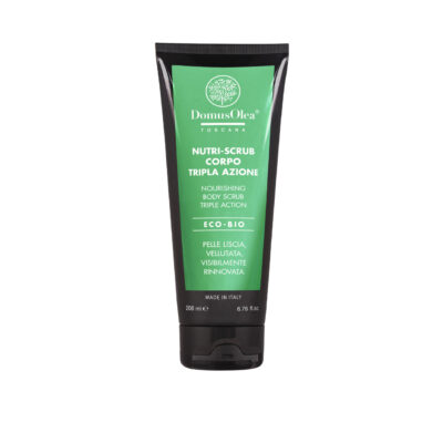 Domus Olea Toscana Nutri Scrub Corpo Tripla Azione Výživný tělový peeling s trojitým účinkem