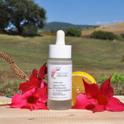 Maremma Officinallis INNER GLOW Siero Viso illuminante a Antiossidante Rozjasňující a antioxidační pleťové sérum