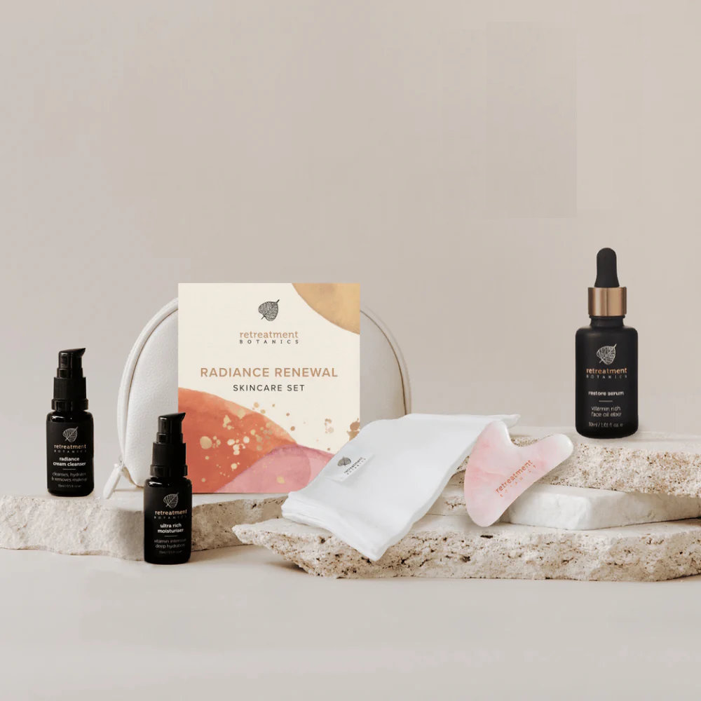 Retratment Botanics Radiance Renewal Skincare Set Dárek pro zářivou a zdravou pleť_1