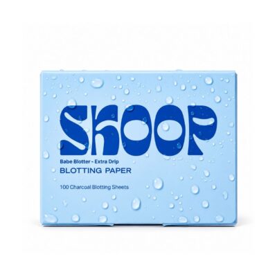 SKOOP Babe Blotter Extra Drip Matující papírky na obličej s bambusovým uhlím