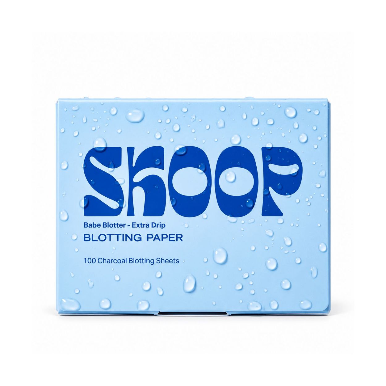 SKOOP Babe Blotter Extra Drip Matující papírky na obličej s bambusovým uhlím