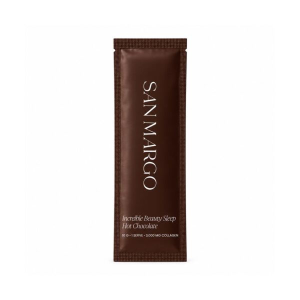 San Margo Increíble Beauty Sleep Hot Chocolate Beauty Sleep horká čokoláda s kolagenem VERISOL a hořčíkem