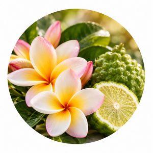Plumérie a bergamot